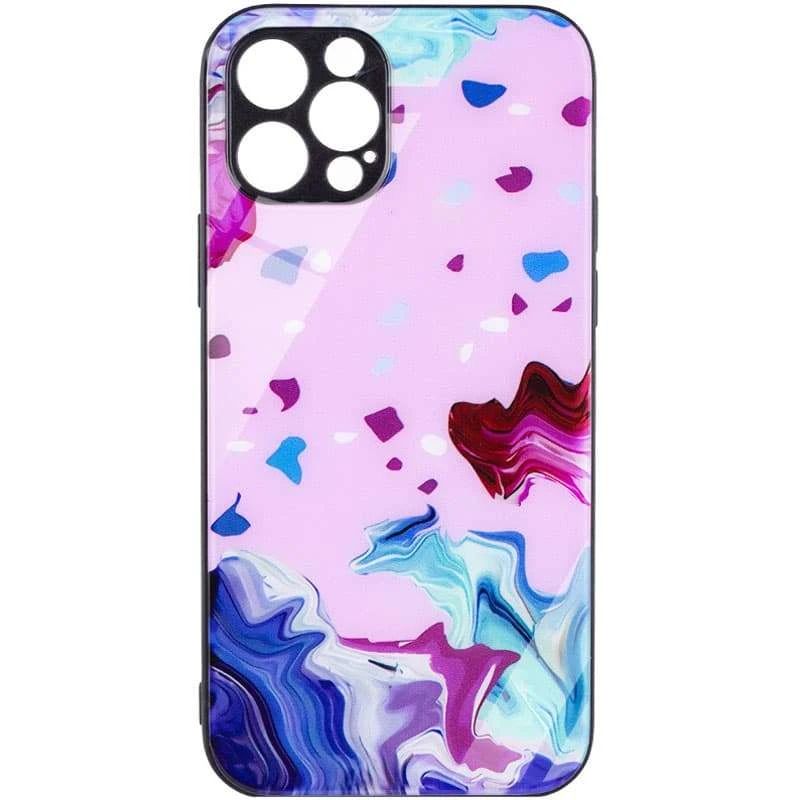 

Стеклянный чехол Diversity для Apple iPhone 12 Pro (6.1") (Stains red)