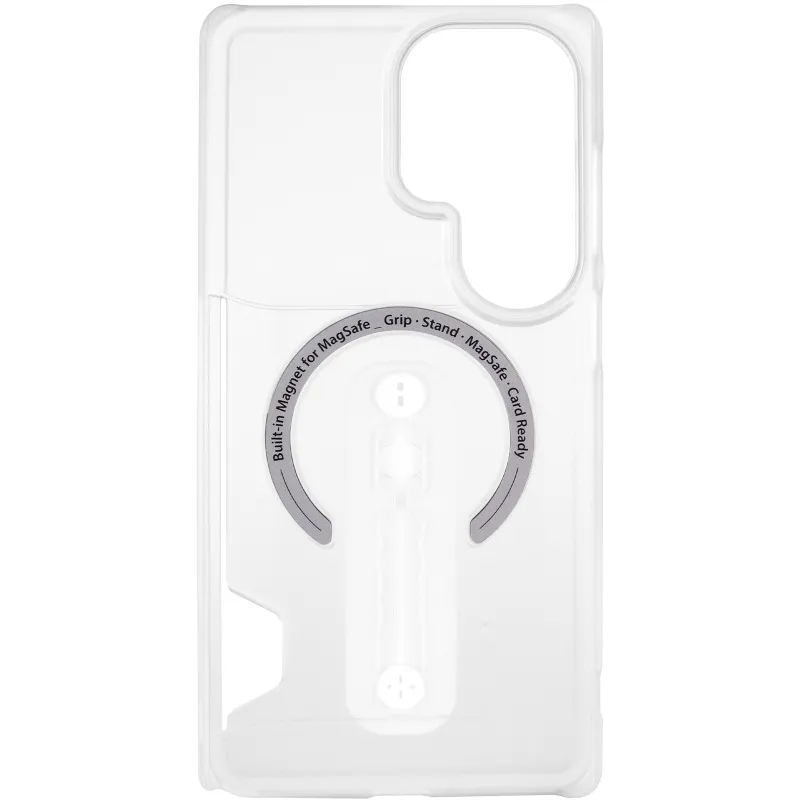 Чохол PC Soft Mist with Magnetic Fit для Samsung Galaxy S26 Ultra – Clear. Фото 5 з 8