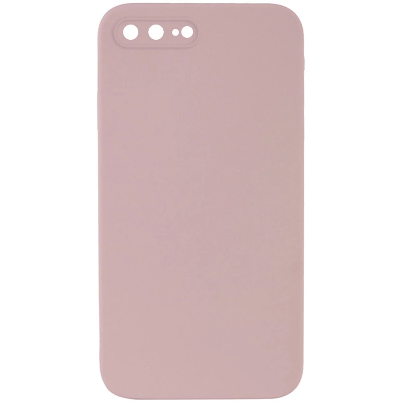 Чохол Silicone Case Square L з захистом камери на Apple iPhone 7 plus / 8 plus – Рожевий / Pink Sand. Фото 1 з 3