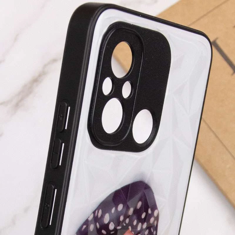 Скляний чохол Prisma Ladies на Xiaomi Redmi 12C / Poco C55 – Girl in a hat. Фото 6 з 7