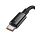 Дата кабель Baseus Superior Series Fast Charging USB to Type-C 100W (1m) (P10320102) – Cluster Black. Фото 5 з 12