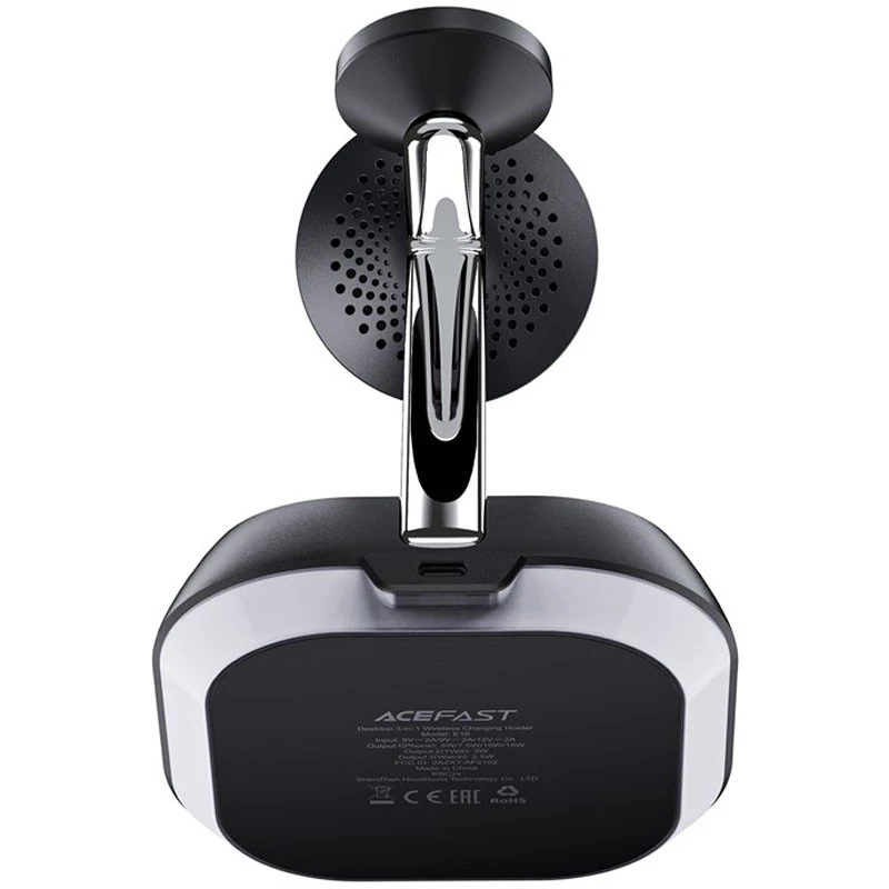 БЗП Acefast E16 desktop 3-in-1 – Black. Фото 3 з 8