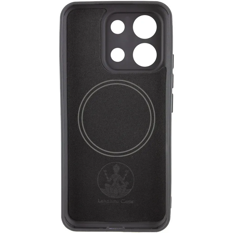 Чохол Silicone Cover Lakshmi Full Camera (AA) with Magnetic Fit для Xiaomi Redmi 17 – Чорний / Black. Фото 2 з 2