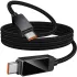 Дата кабель Hoco U154 Matrix Type-C to Type-C 60W (1m) – Black. Фото 3 з 6