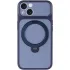 Чехол Ummi Full Camera with Magnetic Fit HQ Ring для Apple iPhone 13 (6.1") – Синий / Navy Blue. Фото 3 из 7