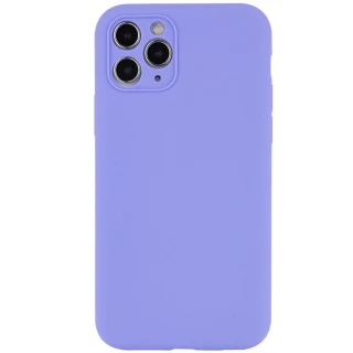Чехол с защитой камеры Silicone Case для Apple iPhone 12 Pro (6.1") фото 1 из 2