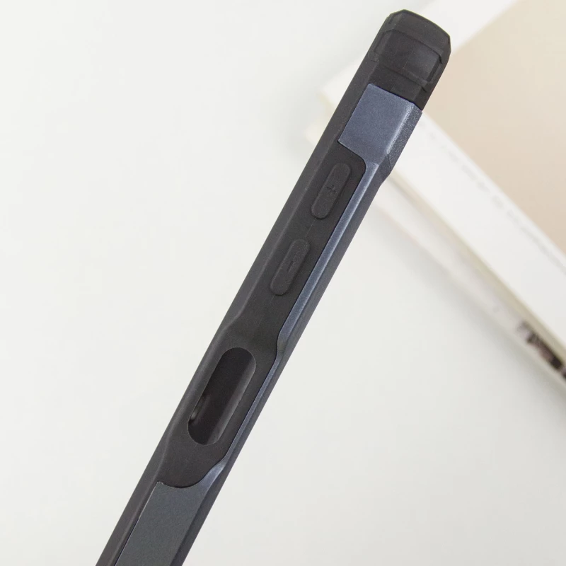 Протиударний чохол з посиленими кутами Immortal на Samsung Galaxy A06 – Сірий / Metal slate. Фото 6 з 8