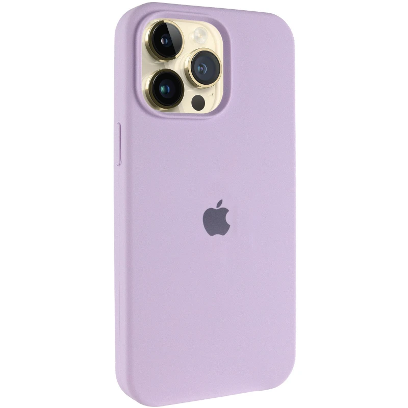 Чехол Silicone Case (AA) Logo with MagSafe для Apple iPhone 17e (6.1") – Сиреневый / Lilac. Фото 2 из 7