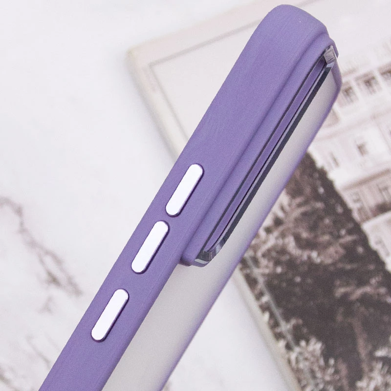 Захистний чохол TPU+PC матовий на Samsung Galaxy S22+ – Lavender. Фото 9 з 11