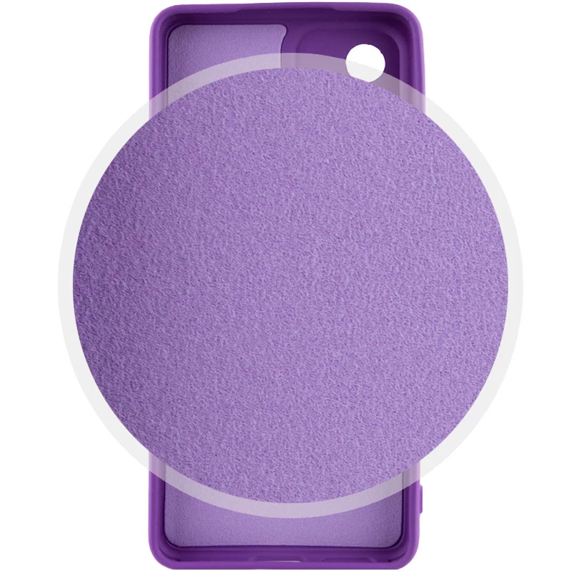 Чохол Silicone Case Lakshmi Plus з закритою камерою на Samsung Galaxy A36 5G – Фіолетовий / Purple. Фото 6 з 9