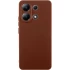 Чохол Silicone Case Lakshmi Plus з закритою камерою на Xiaomi Redmi Note 13 4G – Коричневий / Brown. Фото 1 з 2