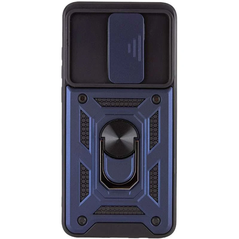 Протиударний чохол Serge Ring з захистом камери на Xiaomi Redmi 9 – Синій. Фото 3 з 5