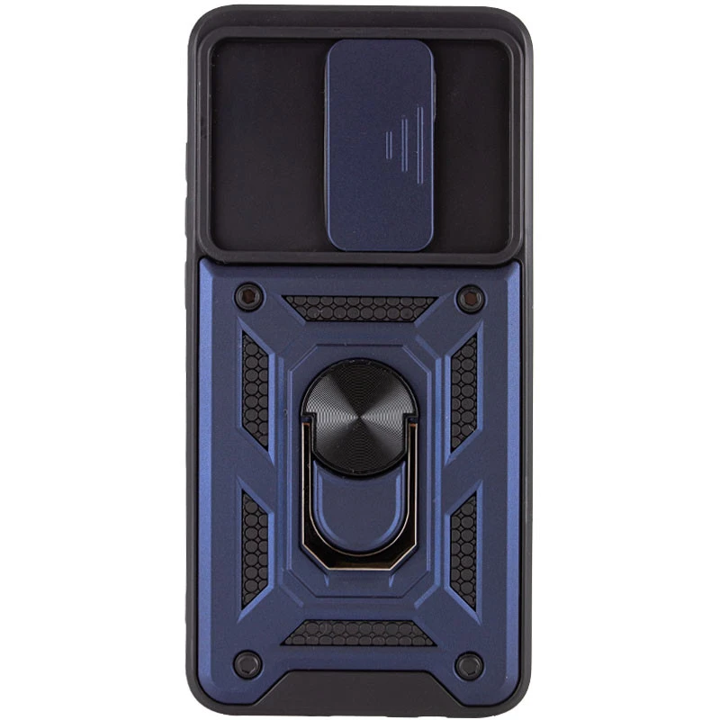 Удароміцний чохол Ummi Camshield Serge Ring (in box) для Xiaomi Redmi Note 8 Pro – Синій / Navy. Фото 2 з 2