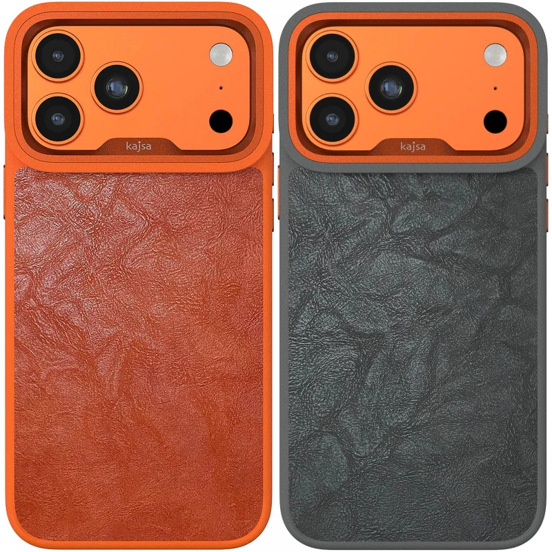 Шкіряна накладка Kajsa Glamorous Collection Crazy Horse для Apple iPhone 17 Pro Max (6.9") фото 1 з 1