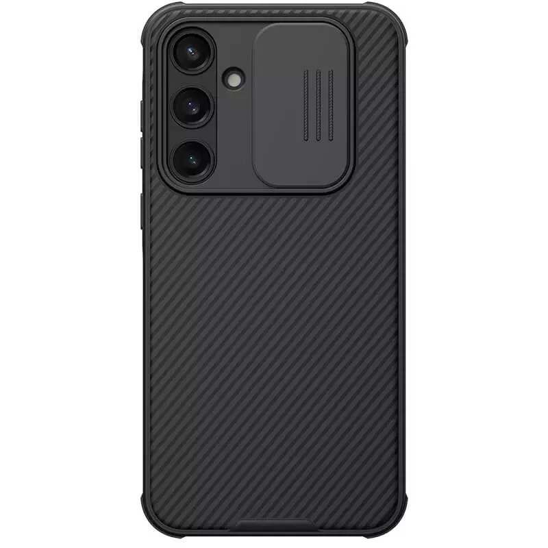 

Пластиковая накладка Nillkin Pro со шторкой для камеры и магнитом для Samsung Galaxy A35 (Black)