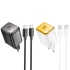 МЗП Hoco N54 Monsoon PD45W (1USB-C) + Type-C to Type-C фото 1 з 1