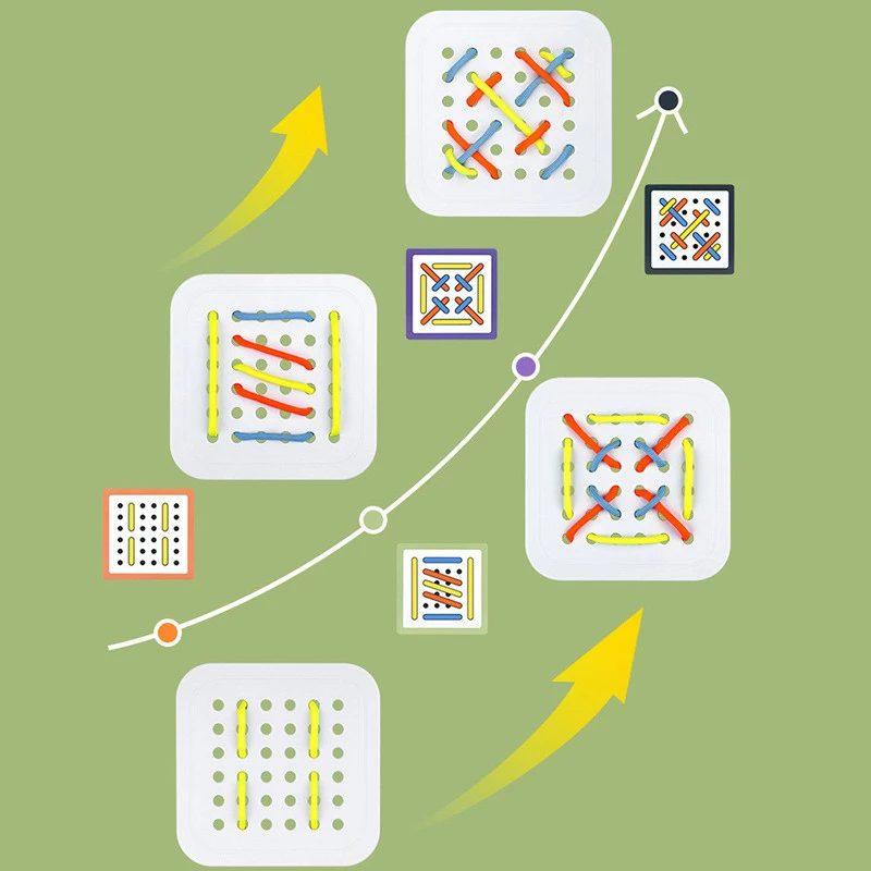 Настільна інтерактивна гра Ummi 22050 Competition Sew Fast – White. Фото 4 з 7