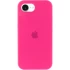 Чохол Silicone Case з закритим низом на Apple iPhone 17e (6.1") – Рожевий / Barbie pink. Фото 1 з 6