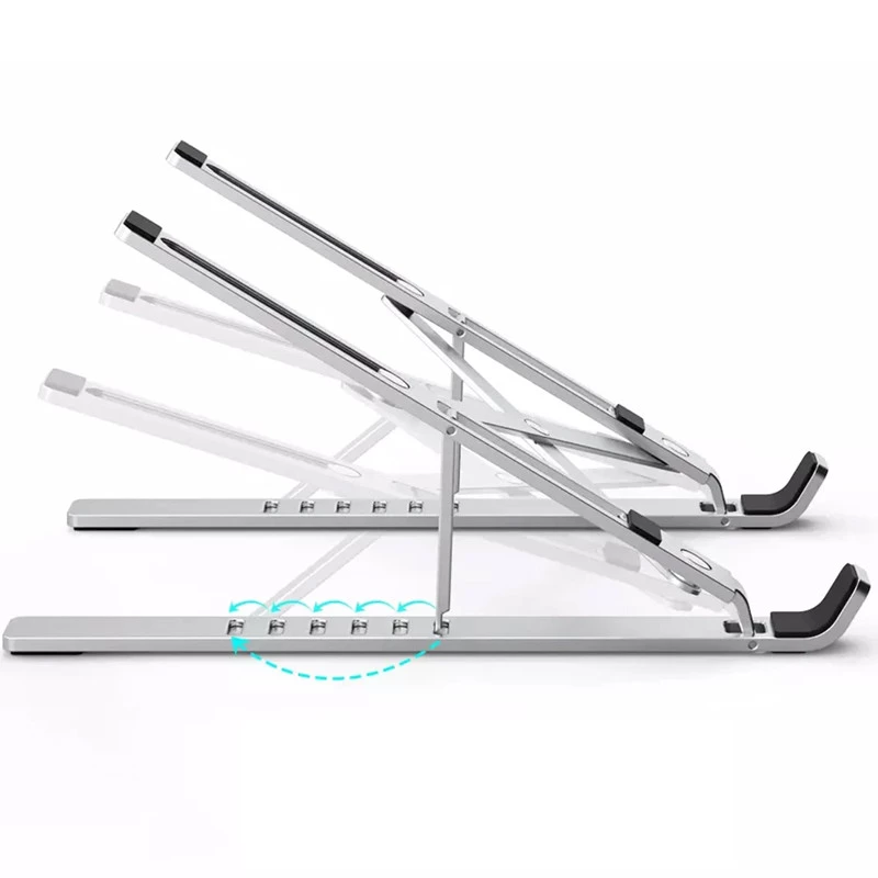 Підставка для ноутбуку WIWU S400 Laptop stand – silver. Фото 6 з 7
