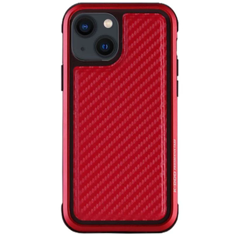 

Чохол PC+TPU+Metal K-DOO MARS на Apple iPhone 13 (6.1") (Carbon Red)