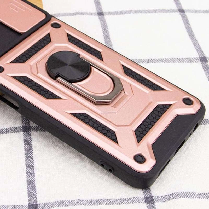 Протиударний чохол Serge Ring з захистом камери на Samsung Galaxy A32 (A325F) 4G – Rose Gold. Фото 7 з 9