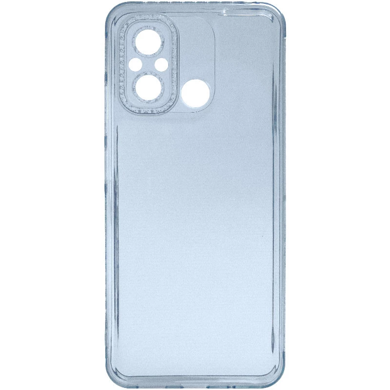 Силіконовий чохол з візерунком на Xiaomi Redmi 12C / Poco C55 – Блакитний. Фото 2 з 7