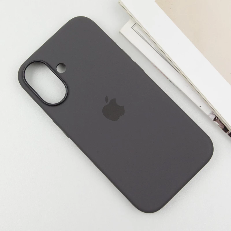 Силіконовий чохол ААА with Magsafe connection для Apple iPhone 16 – Stone Grey. Фото 6 з 9
