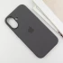 Силіконовий чохол ААА with Magsafe connection для Apple iPhone 16 – Stone Grey. Фото 6 з 9