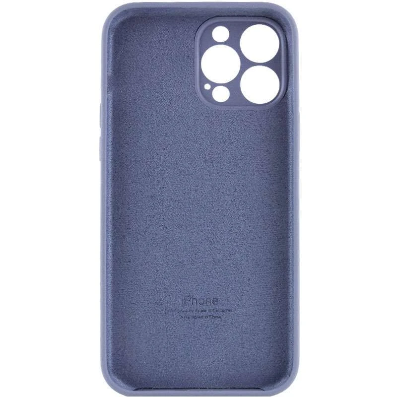 Чохол Silicone Case з захистом камери на Apple iPhone 13 Pro Max (6.7") – Сірий / Lavender Gray. Фото 2 з 4