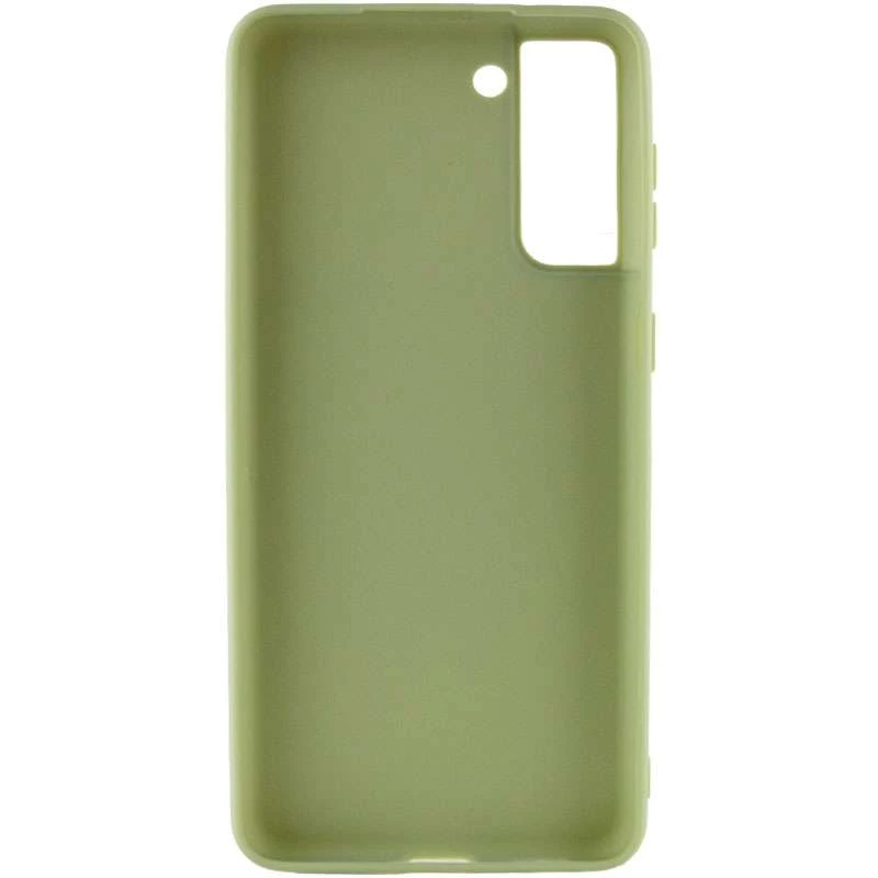 Кольоровий силіконовий чохол на Samsung Galaxy S21+ – Фісташковий. Фото 2 з 4