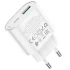 МЗП Hoco C109A Fighter PD20W+QC3.0 (1USB-A/1C) – White. Фото 6 з 6