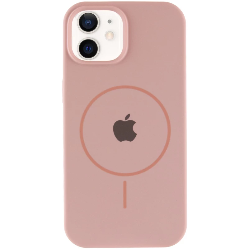 Чохол Silicone Armor Max with MagSafe для Apple iPhone 11 (6.1") – Рожевий / Pink Sand. Фото 4 з 9