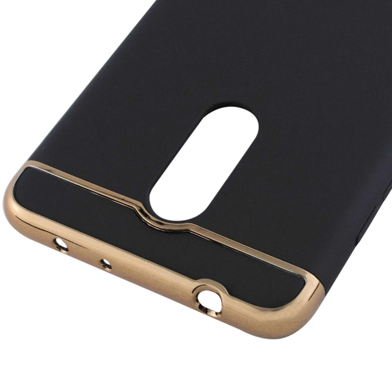 Пластикова накладка з хромом на Xiaomi Redmi 5 – Чорний. Фото 7 з 7