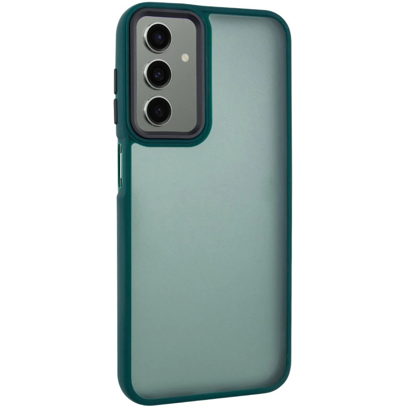 Чехол TPU+PC Lyon Frosted на Samsung Galaxy A56 5G – Green. Фото 1 из 1