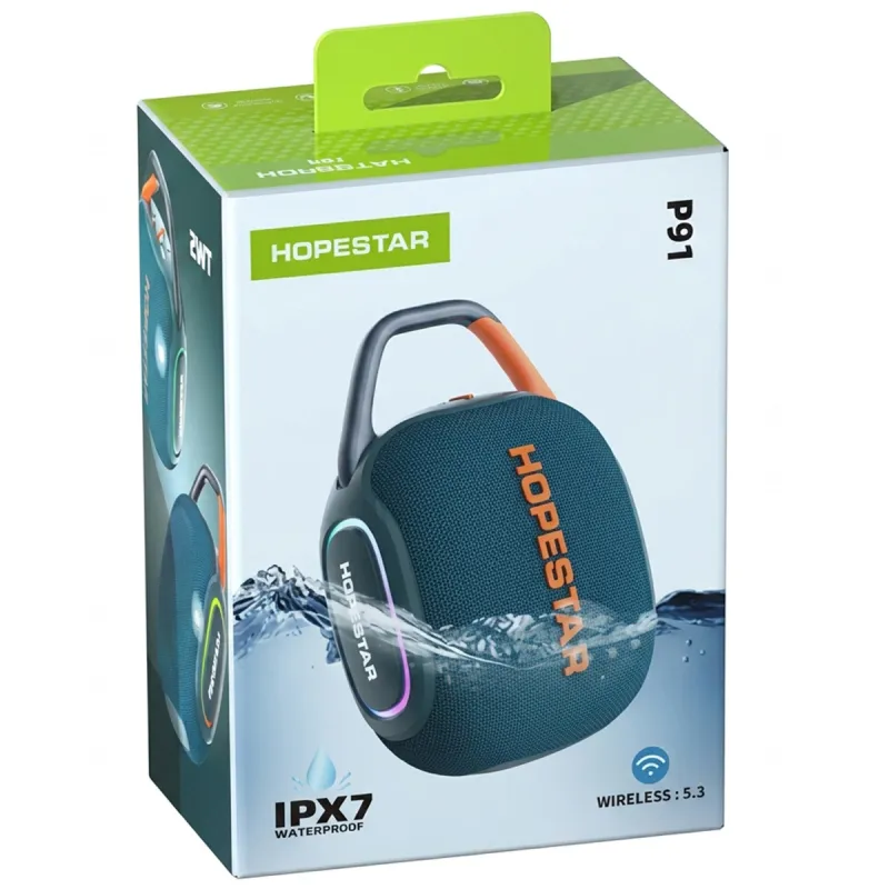 Bluetooth колонка Hopestar P91 15W – Blue. Фото 4 з 4