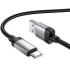 Дата кабель Hoco X117 Star USB to Type-C 3A (1m) – Black. Фото 2 з 5