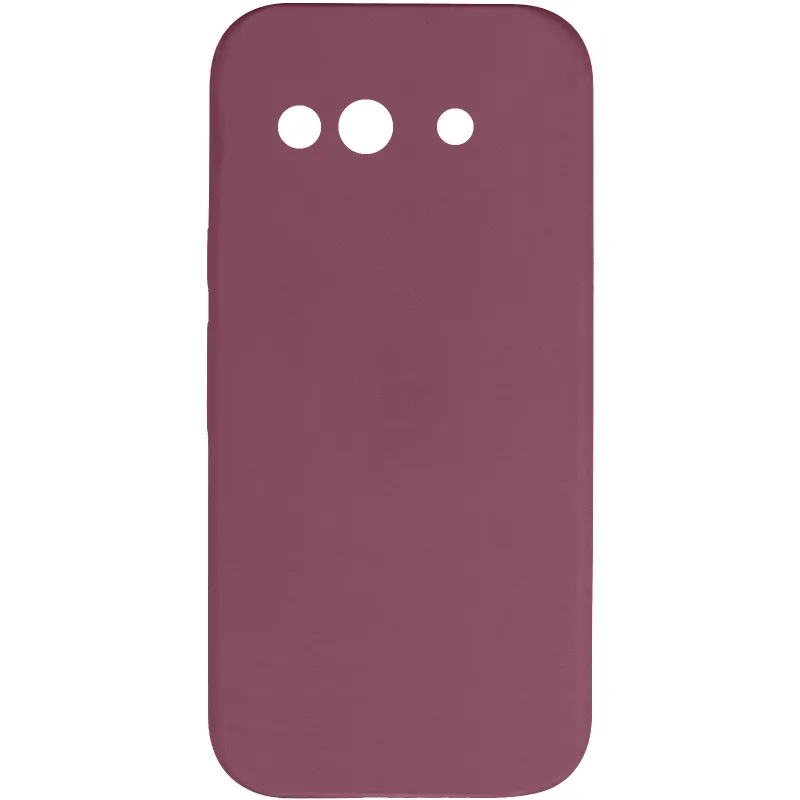 Чохол Silicone Case Lakshmi Premium із закритою камерою для Google Pixel 9a – Бордовий / Plum. Фото 1 з 2