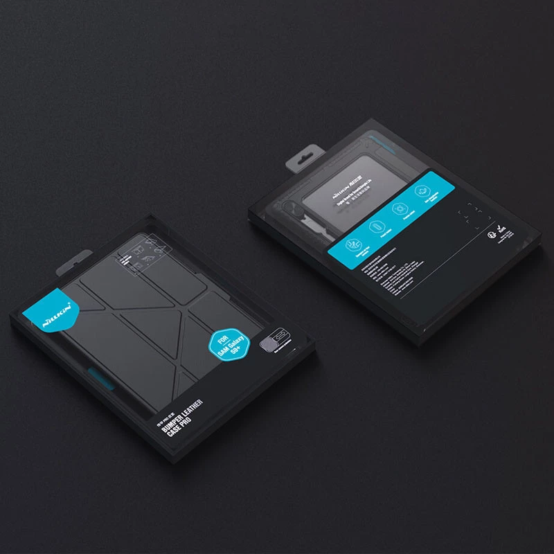 Чохол-книжка Nillkin Bumper Pro Multi-angle для Samsung Galaxy Tab S9+ 12.4'' – Black. Фото 6 з 6