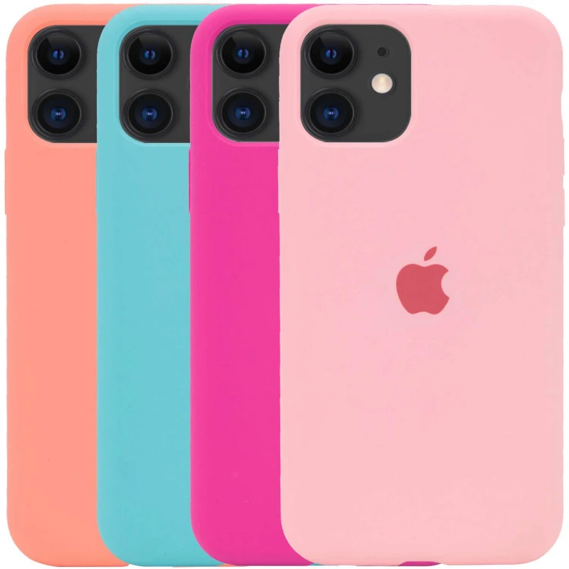 

Чохол Silicone Case з закритим низом на Apple iPhone 11 (6.1")