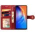Чехол-книжка GETMAN Gallant  для TECNO Camon 16 SE – Красный. Фото 3 из 5
