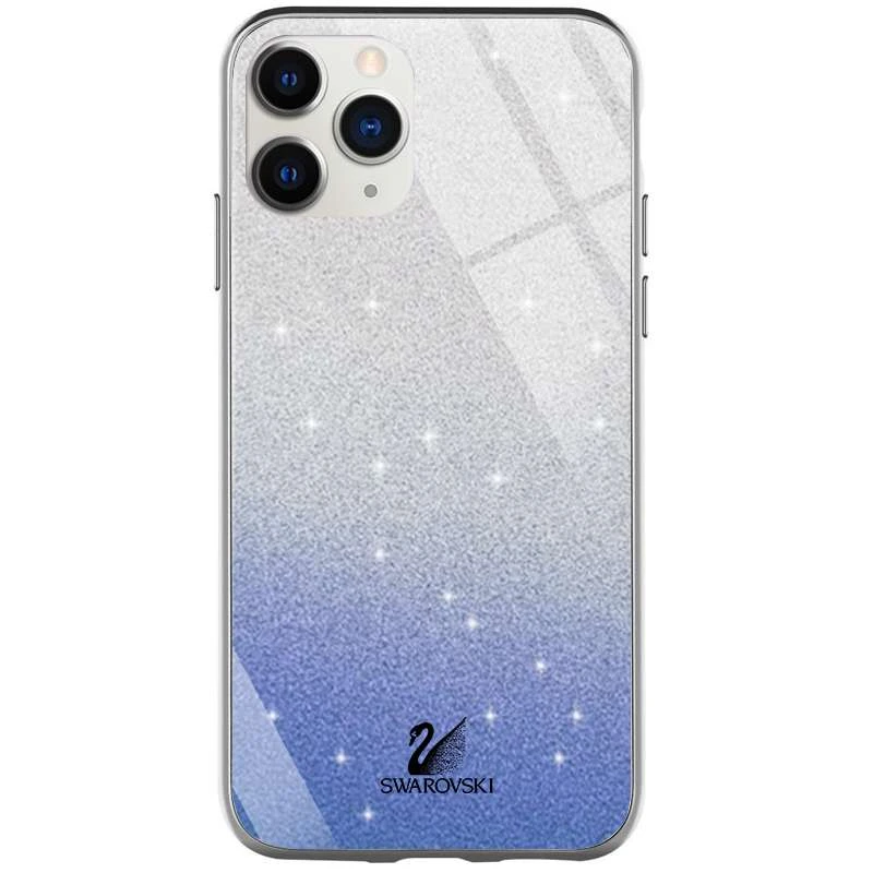 

Скляний чохол Swarovski на Apple iPhone 11 Pro (5.8") (Синій)