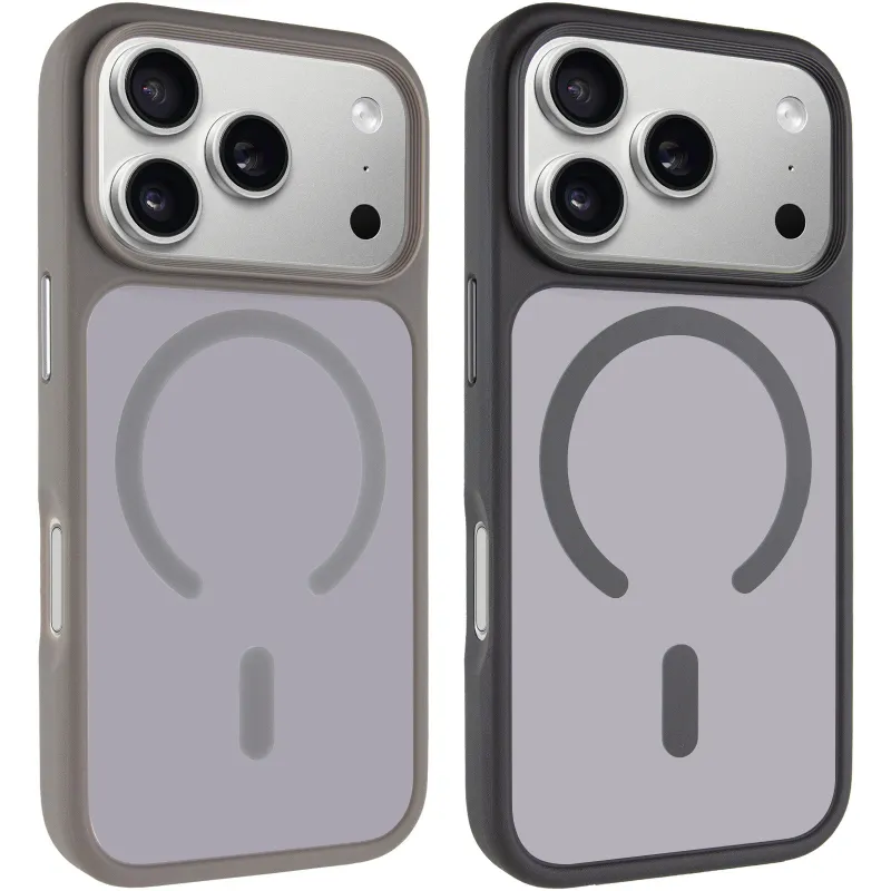 TPU+PC чехол Metal Buttons with Magnetic Fit для Apple iPhone 17 Pro Max (6.9") фото 1 из 1