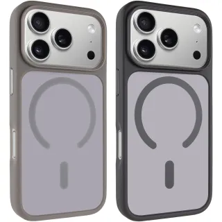TPU+PC чехол Metal Buttons with Magnetic Fit для Apple iPhone 17 Pro Max (6.9")