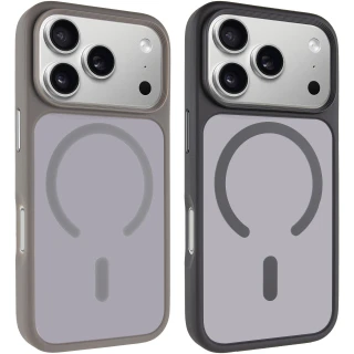 TPU+PC з металевими кнопками та MagSafe на Apple iPhone 17 Pro (6.3") фото 1 з 2