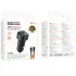 АЗП Borofone BZ34A Cloud PD20W (1USB-C) + кабель Type-C to Lightning – Black. Фото 2 з 5