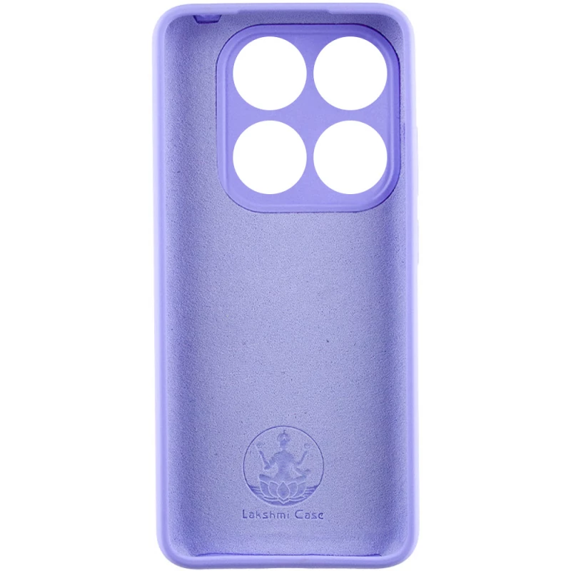 Чохол Silicone Case Lakshmi Premium з закритою камерою на Xiaomi 14T Pro – Бузковий / Dasheen. Фото 4 з 7