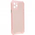 Карбоновий кольоровий силіконовий чохол на Apple iPhone 11 Pro Max (6.5") – Рожевий / Прозорий. Фото 2 з 8
