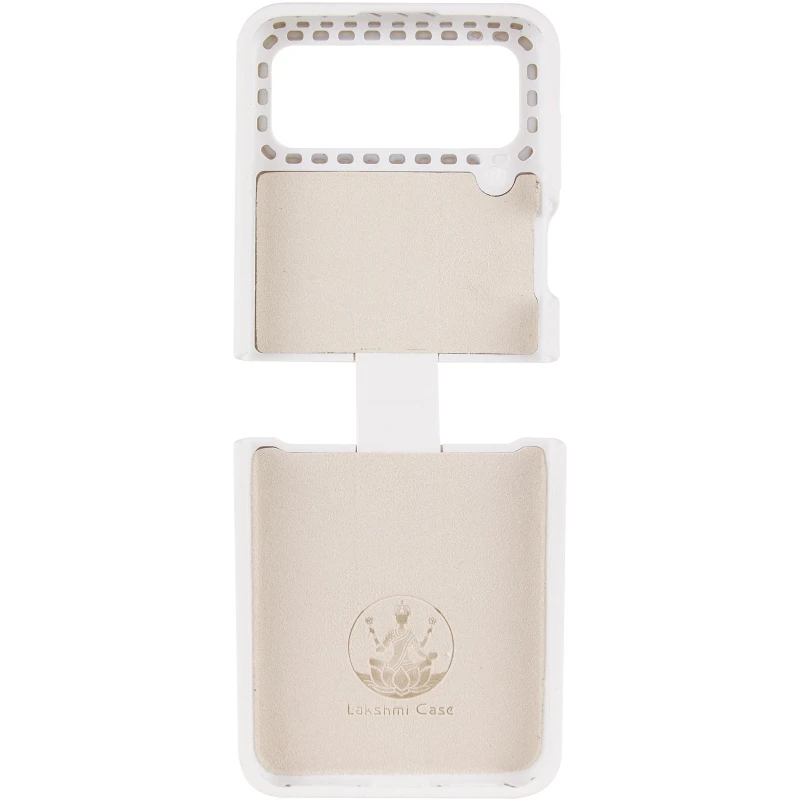 Чохол Foldables Silicone Cover Lakshmi (AAA) для Samsung Galaxy Z Flip4 – Білий / White. Фото 5 з 6