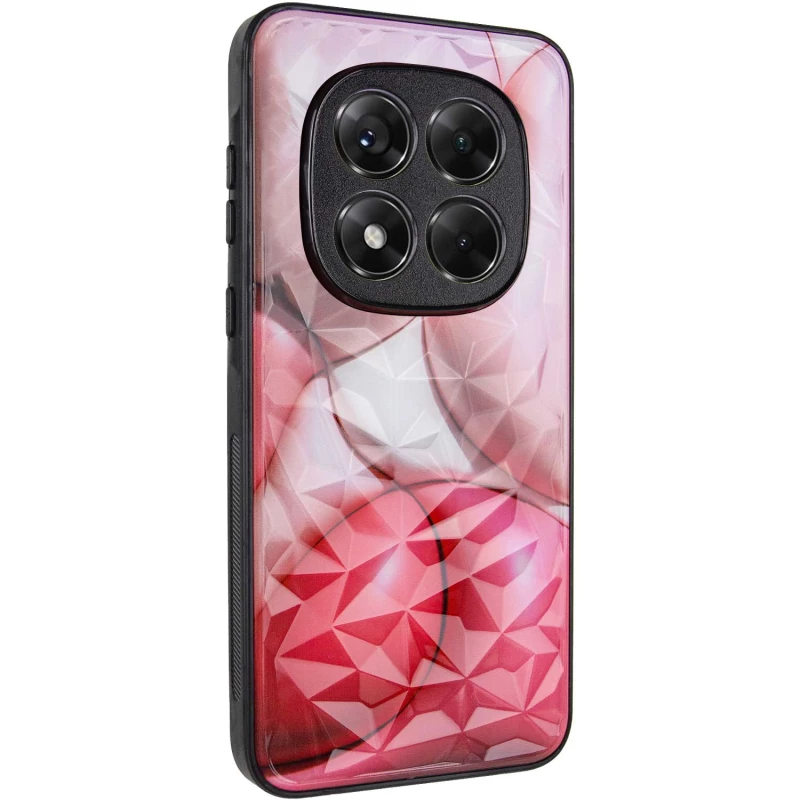 TPU+PC чохол Prisma BubbleGum для Xiaomi Redmi Note 14 4G (Int. version) – 3D Pink. Фото 1 з 4