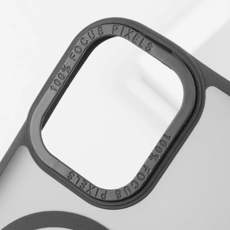 TPU+PC чохол Stand case для Apple iPhone 16 – Black. Фото 7 з 8